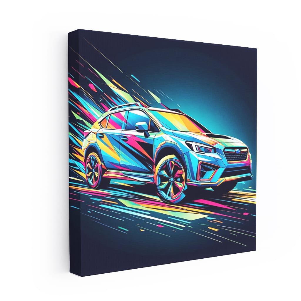 Subaru Crosstrek (xv) Absctra Wall Art