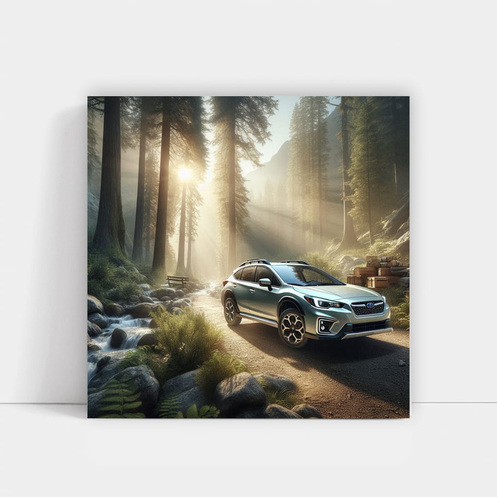 Subaru Crosstrek XV Adventure in National Park - Rugged Explorer