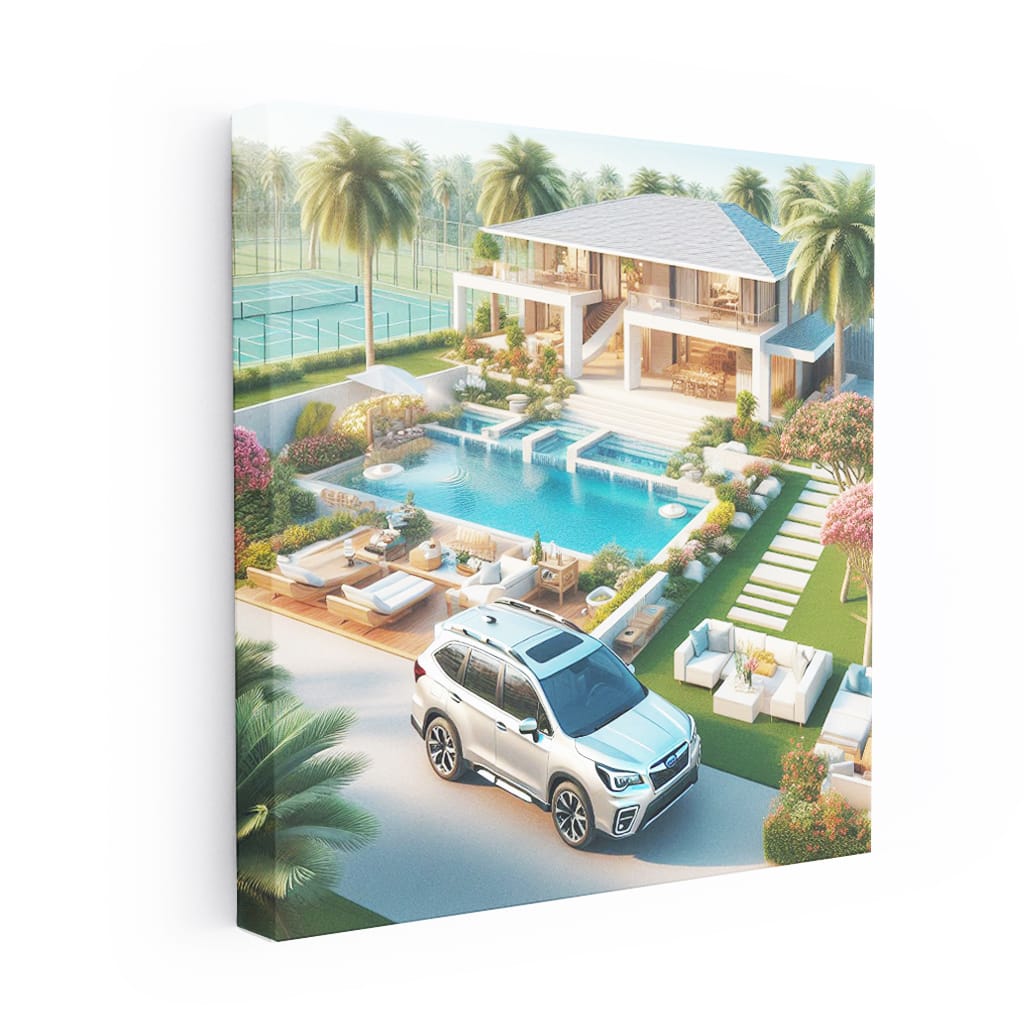 Subaru Forester Luxury Life Wall Art