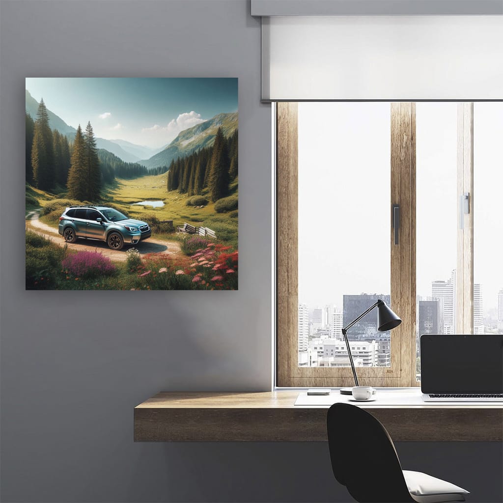 Subaru Forester Vall Wall Art