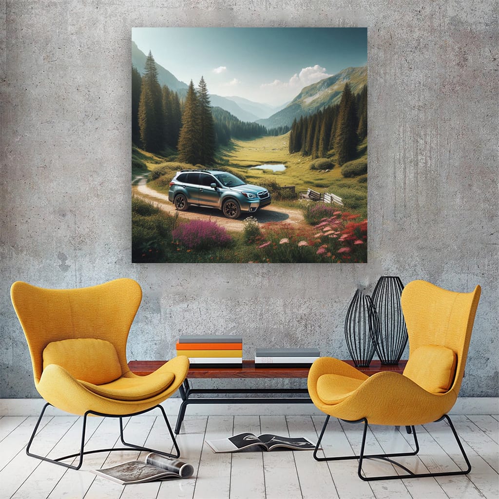 Subaru Forester Vall Wall Art