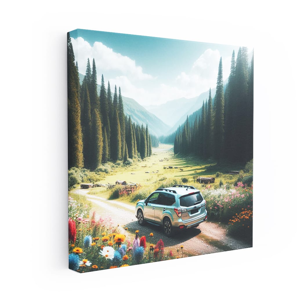 Subaru Forester Valley Wall Art