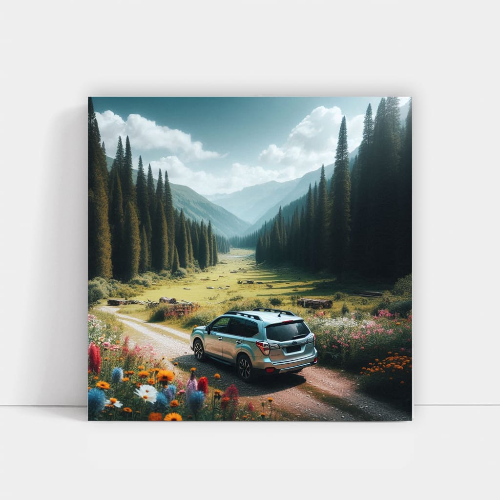 Subaru Forester Valley Wall Art