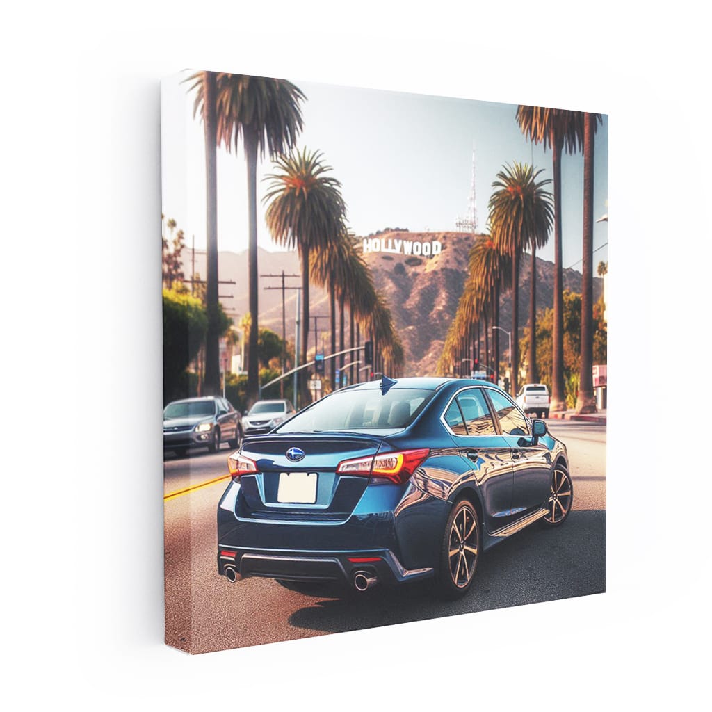 Subaru Legacy Los Angeles Wall Art