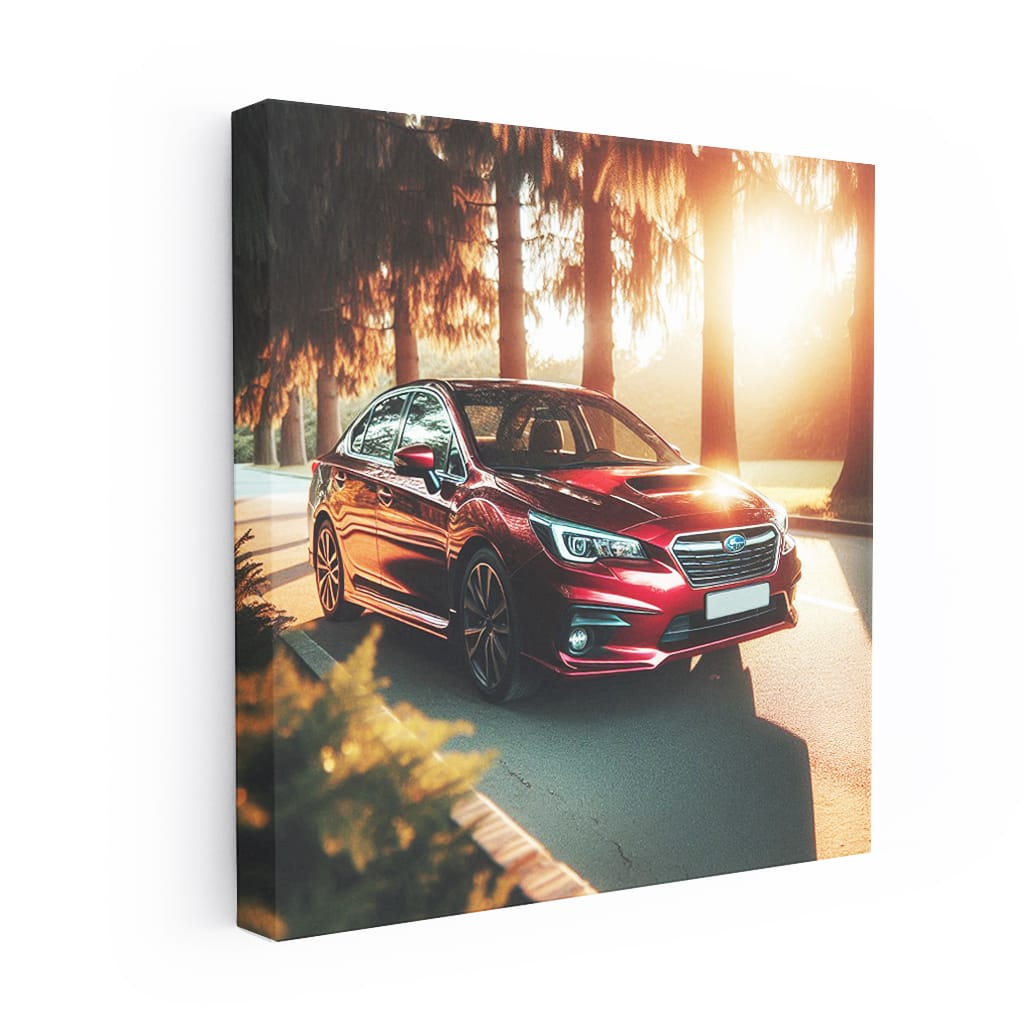 Subaru Legacy Sunny Weath Wall Art