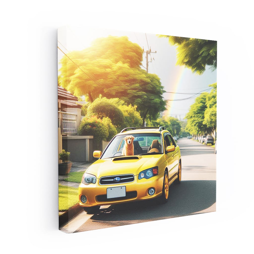 Subaru Legacy Sunny Weather Wall Art