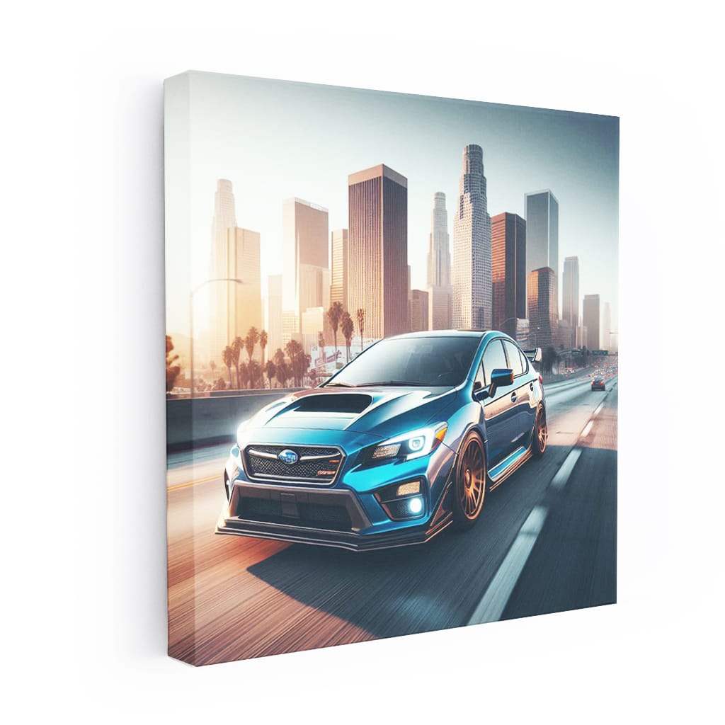 Subaru Levorg Los Angeles Wall Art