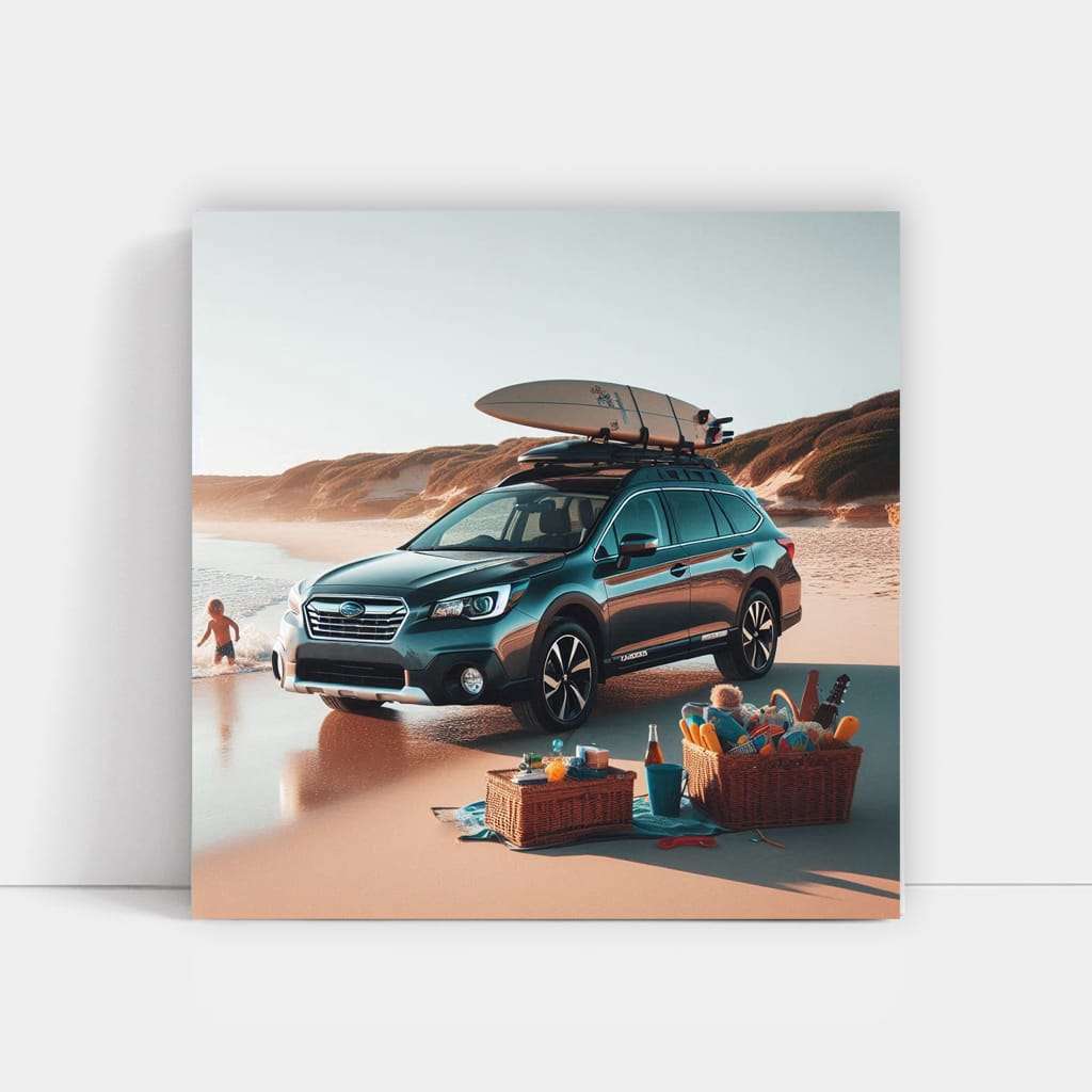 Subaru Outback on Beach Adventure - Rugged and Reliable