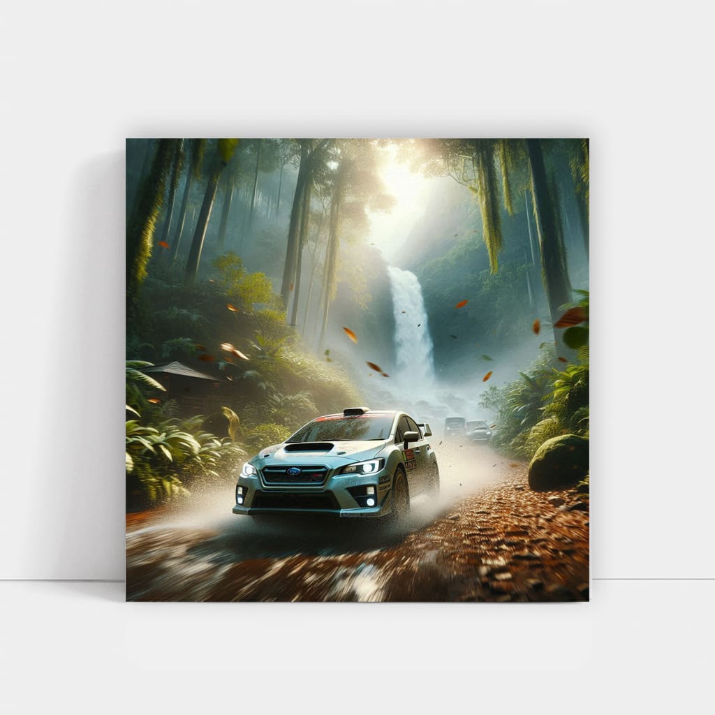 Subaru WRX in Nature - Experience Thrill of Adventure