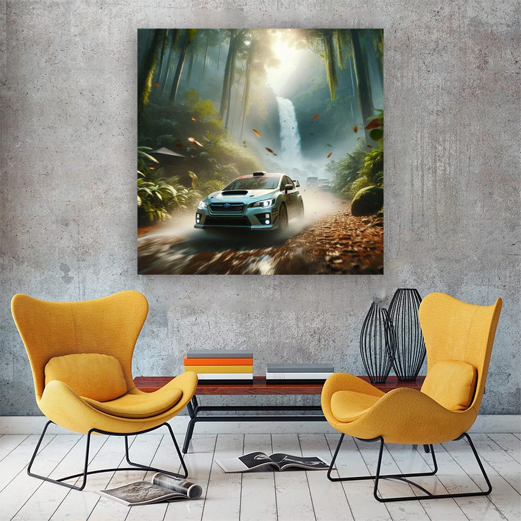 Subaru Wrx Natu Wall Art