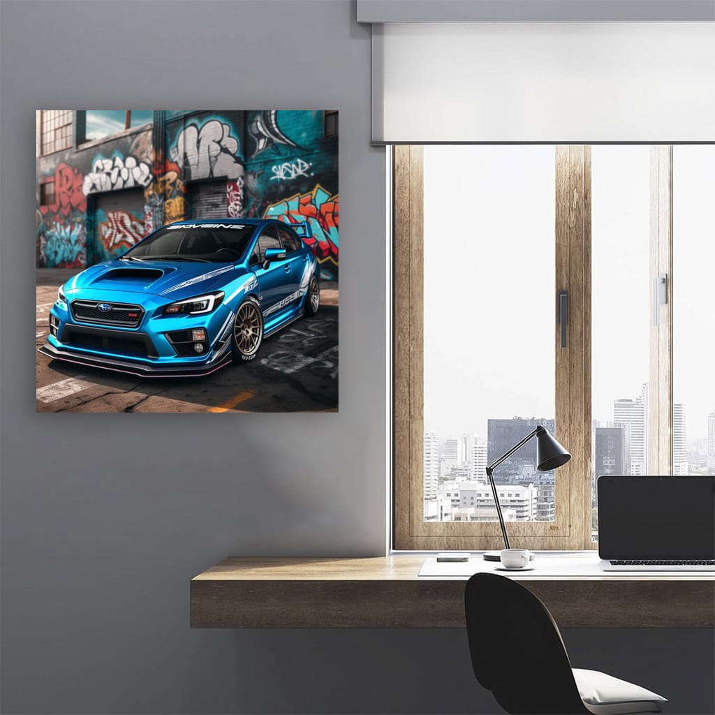 Subaru Wrx Sti Pai Wall Art