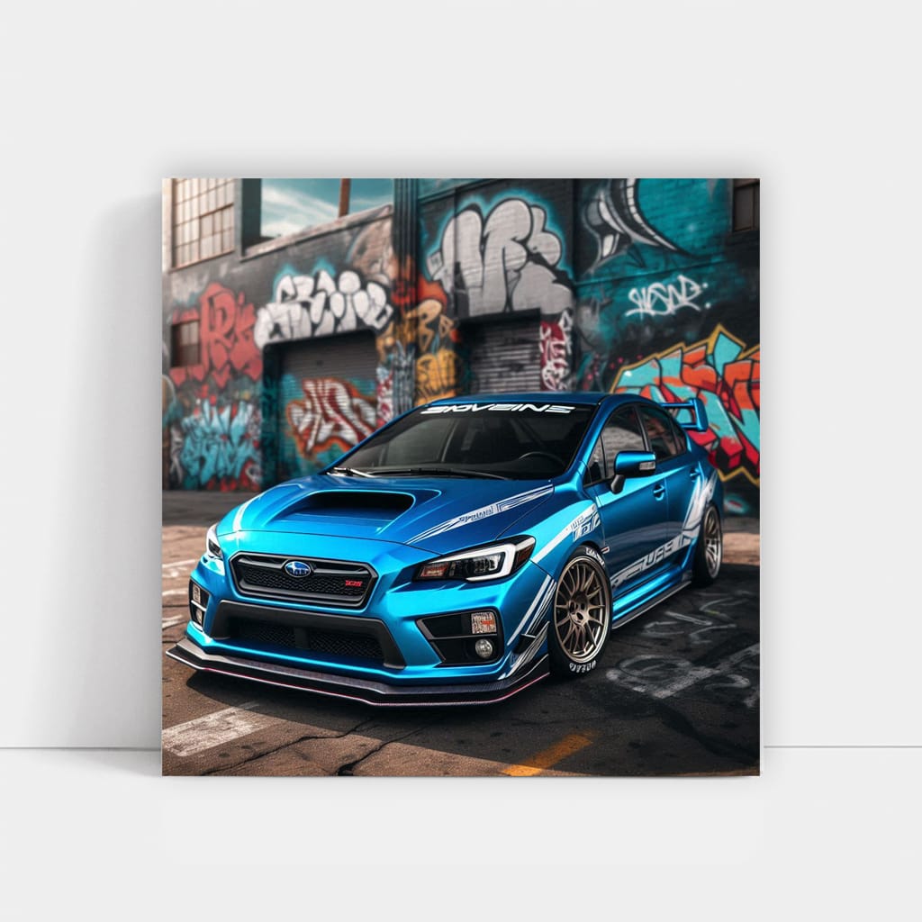 Subaru Wrx Sti Pai Wall Art