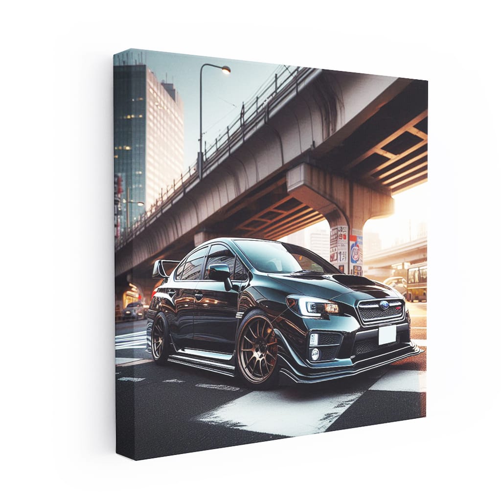 Subaru Wrx Sti Tokyo Jap Wall Art