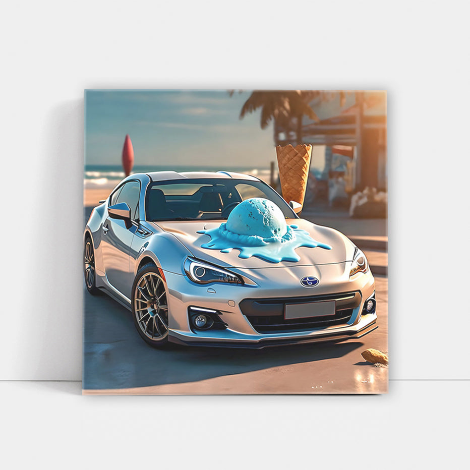 Subaru BRZ and Toyota 86 in Blue, Cool as Ice Cream - Sporty Ride