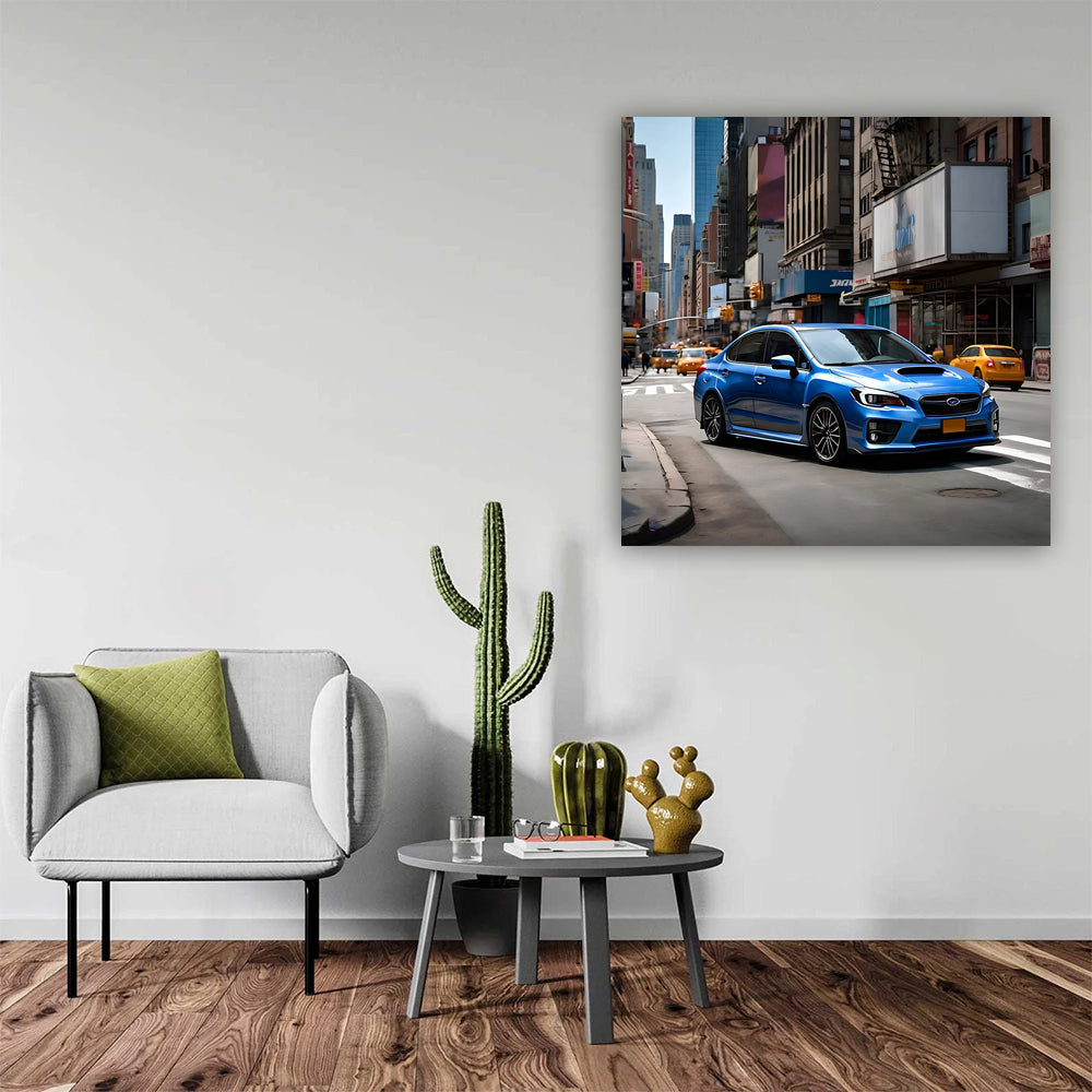 Subaru WRX in Blue, New York - Sporty Urban Thrill