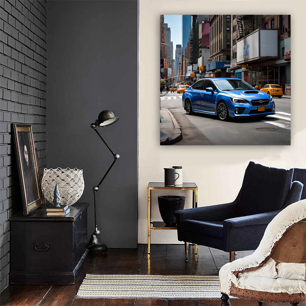 Subaru WRX in Blue, New York - Sporty Urban Thrill