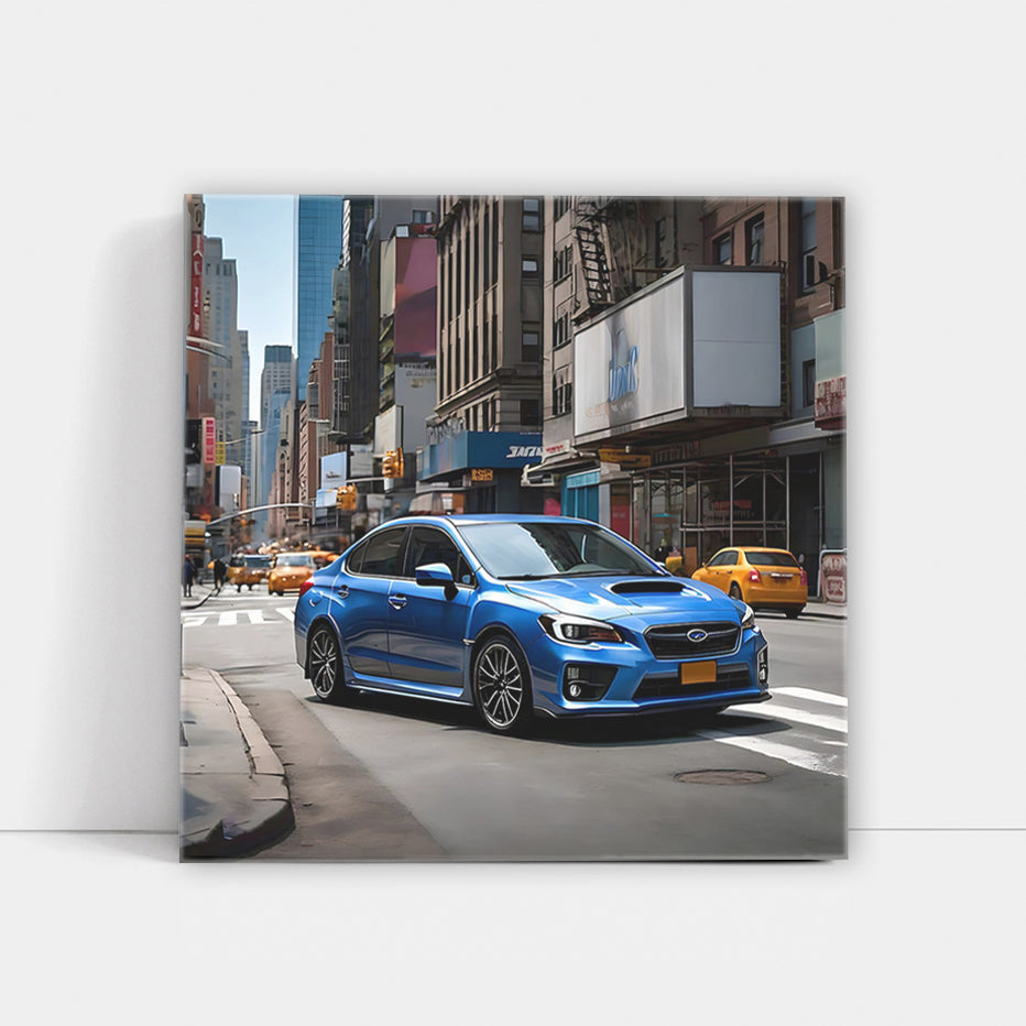 Subaru WRX in Blue, New York - Sporty Urban Thrill