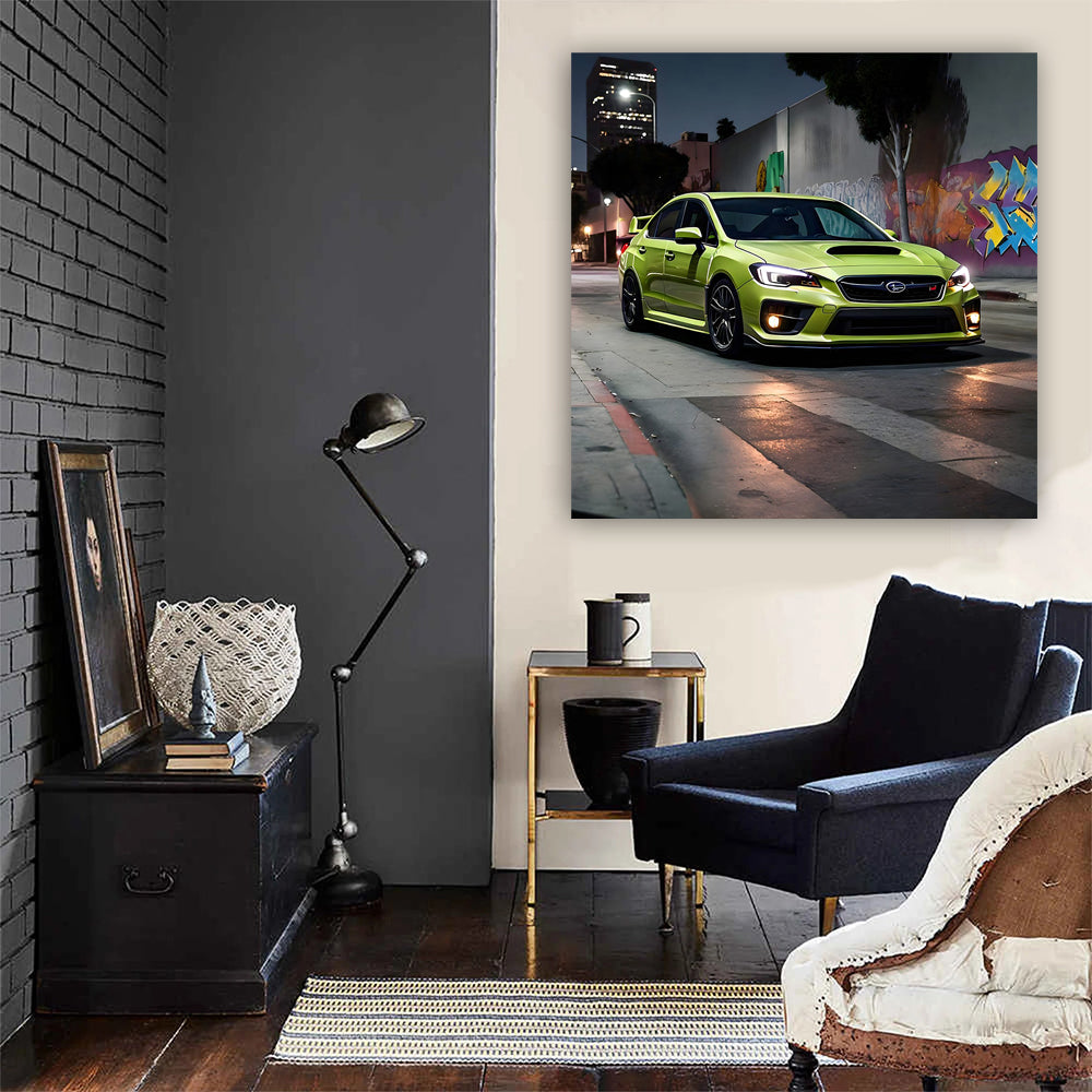 Subaru WRX Green Edition - Performance Meets Style