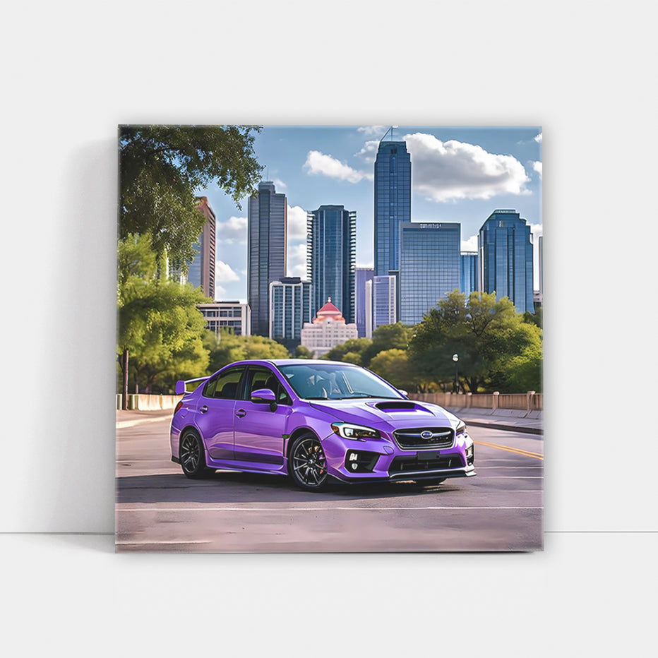 Subaru WRX STI in Purple, Austin TX - Bold Performance Ride