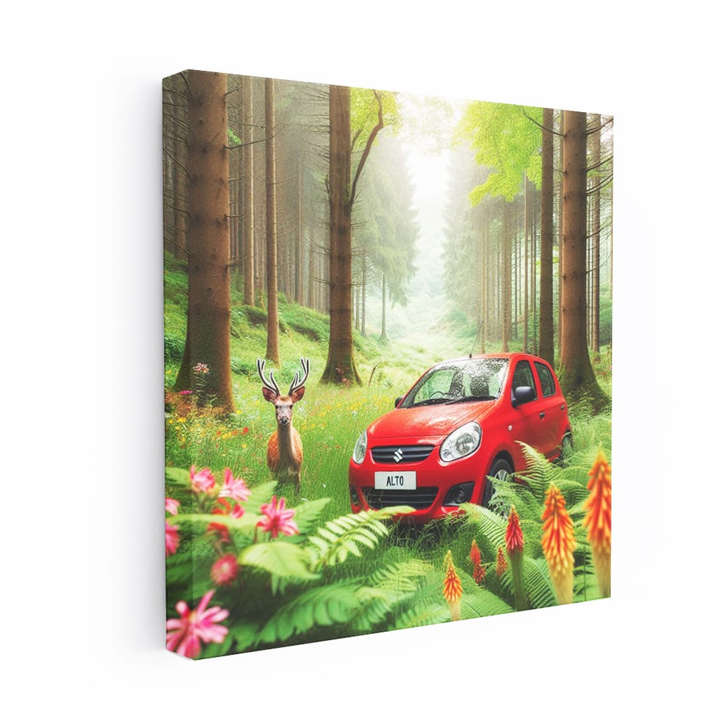 Suzuki Alto Forest Wall Art