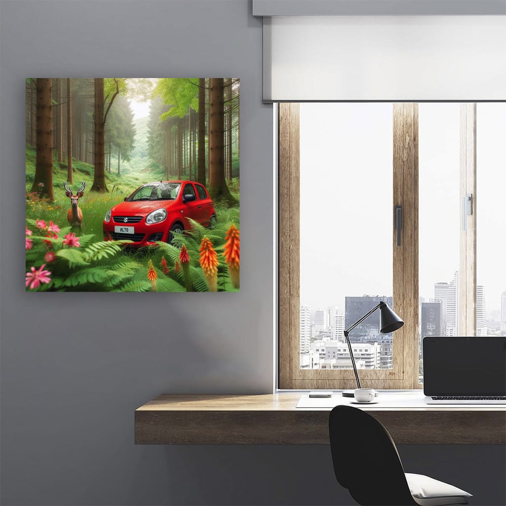 Suzuki Alto Forest Wall Art