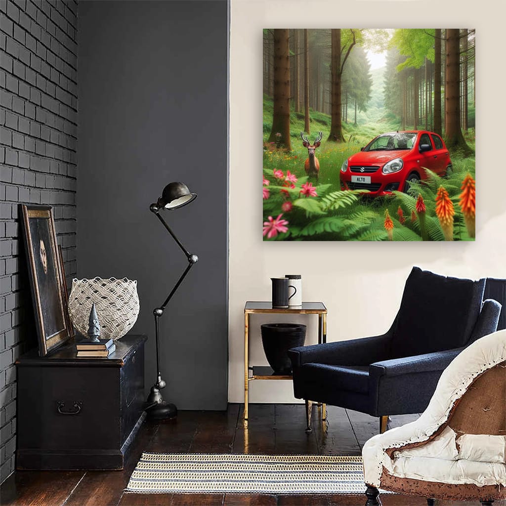 Suzuki Alto Forest Wall Art