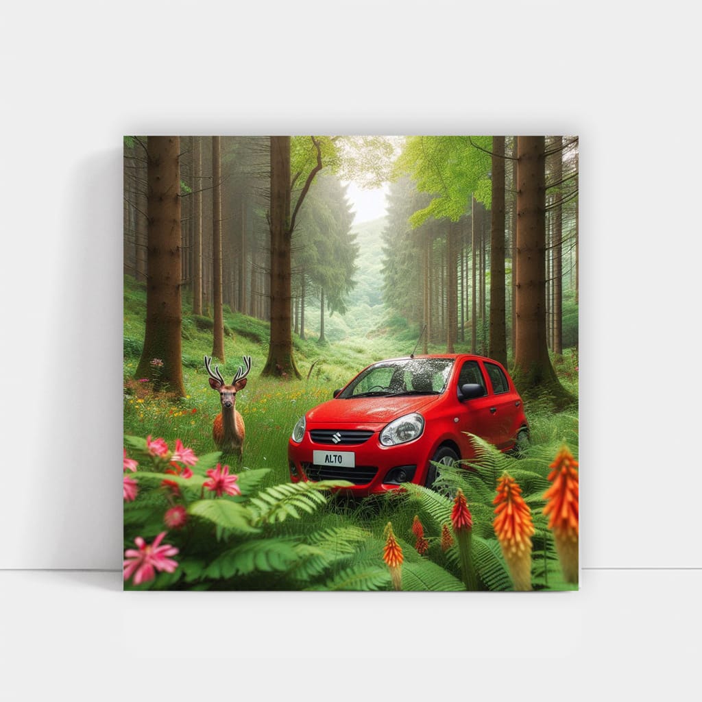 Suzuki Alto Forest Wall Art