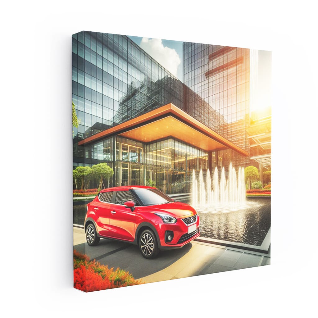 Suzuki Baleno Building Wall Art