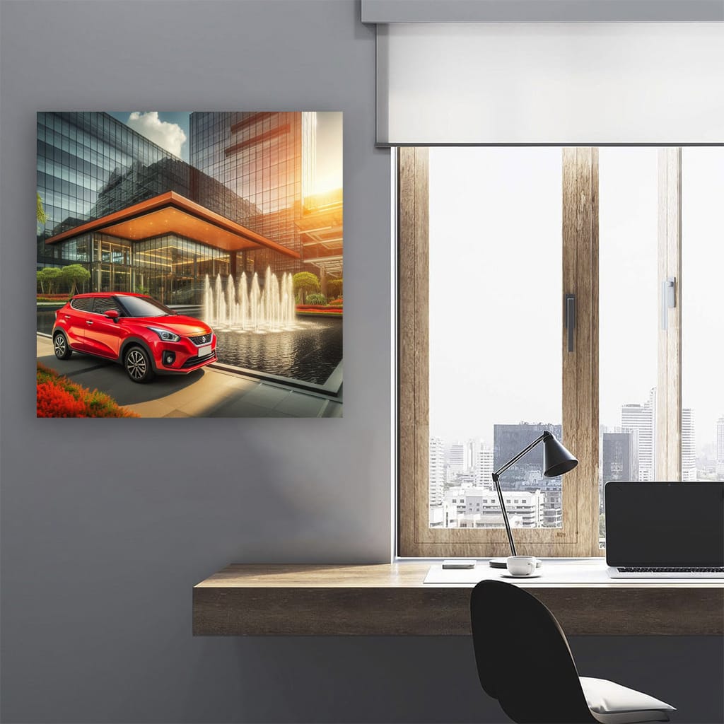 Suzuki Baleno Building Wall Art