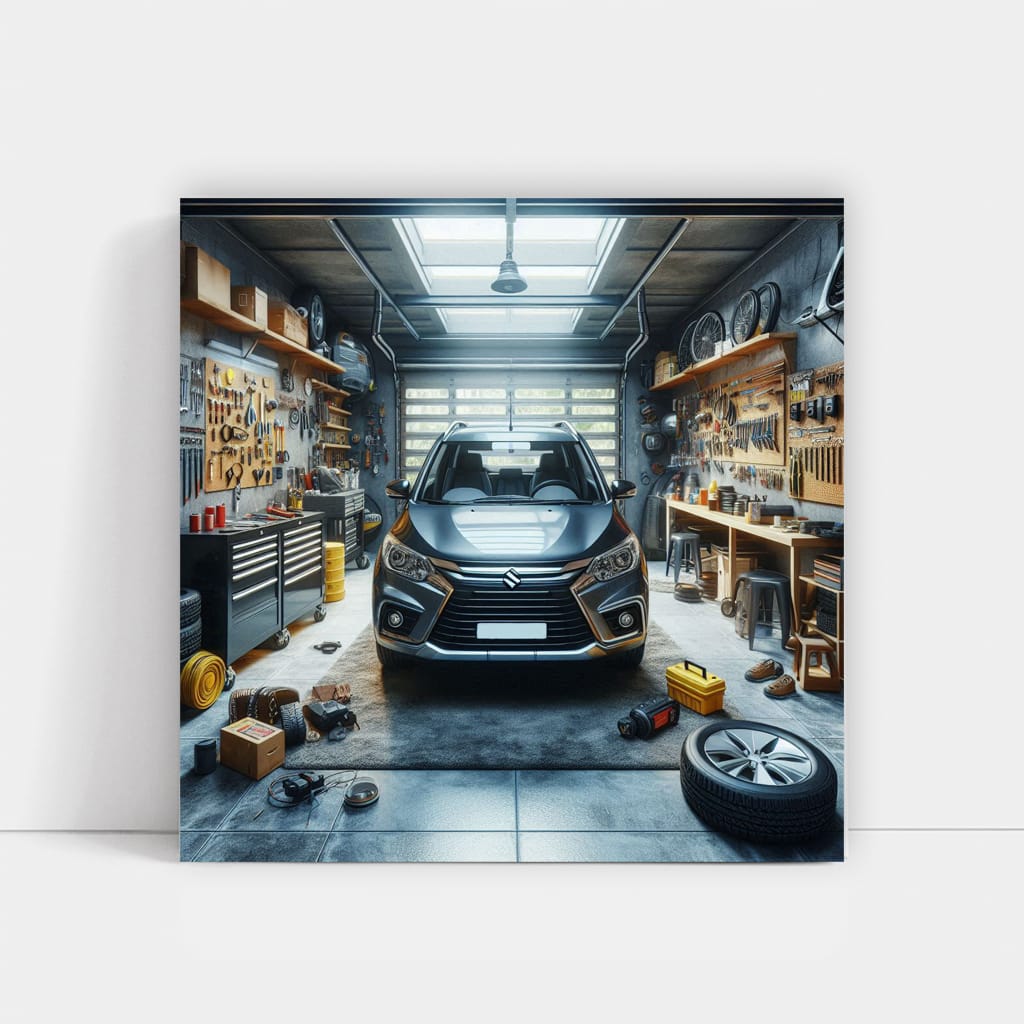 Suzuki Ertiga Garage - Spacious Family Cruiser