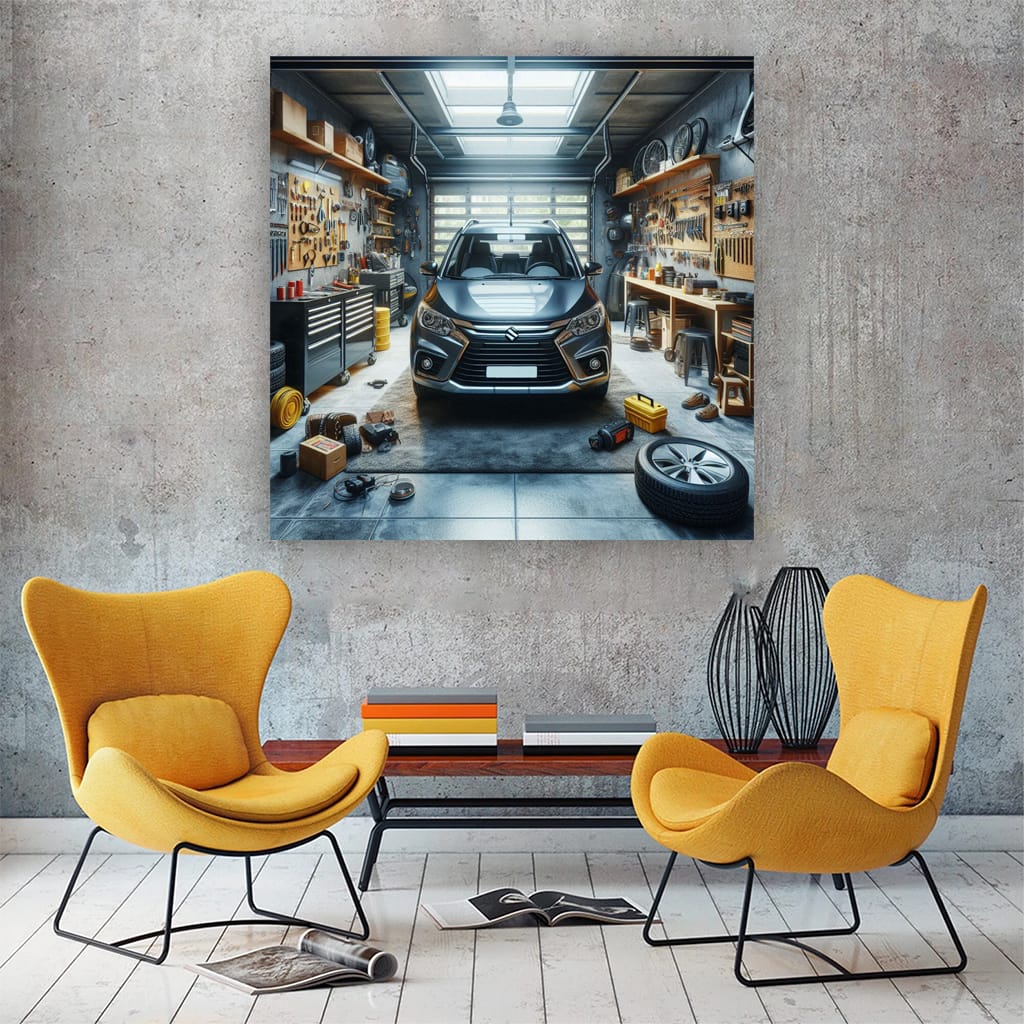 Suzuki Ertiga Garage Wall Art