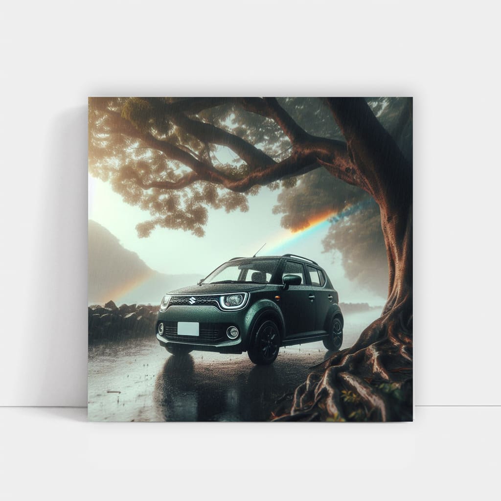 Suzuki Ignis Rainy Weather Wall Art