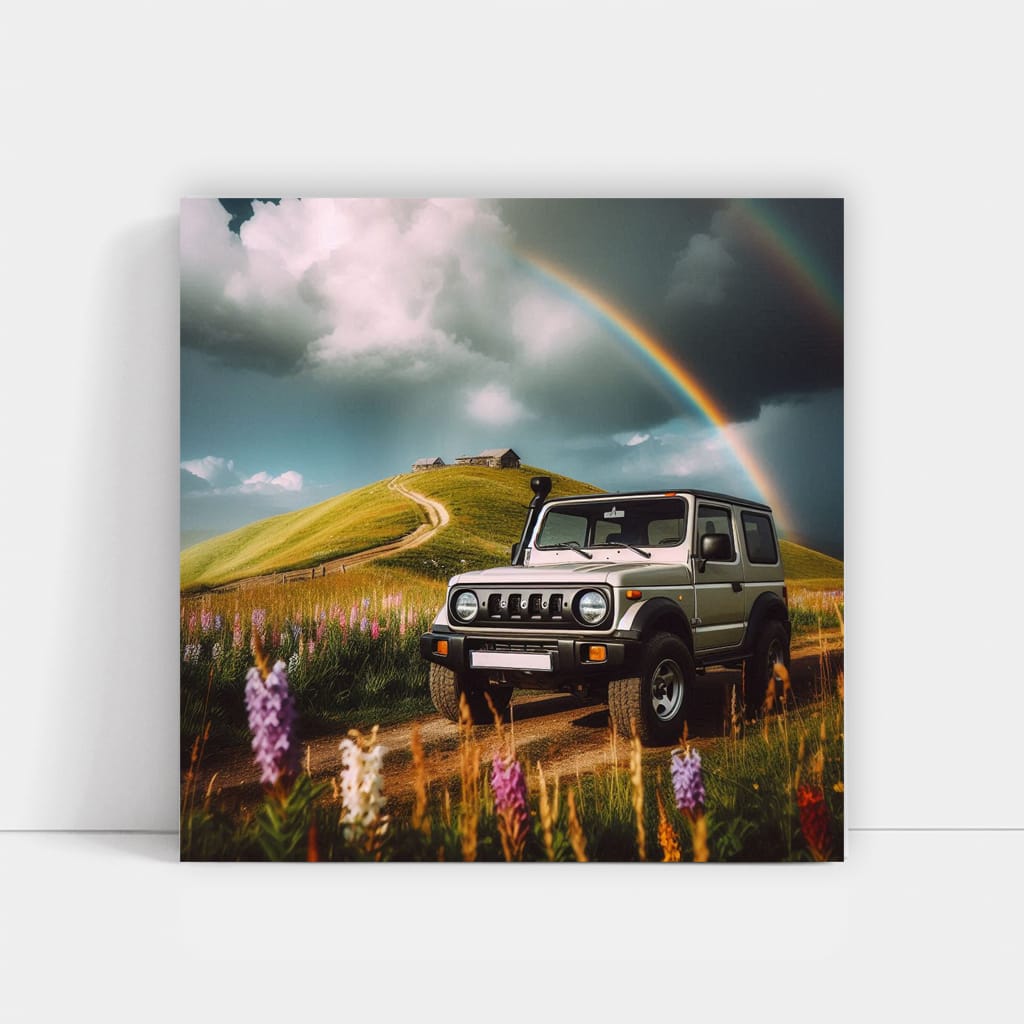 Suzuki Jimny in Cloudy Weather - Rugged Adventure Awaits