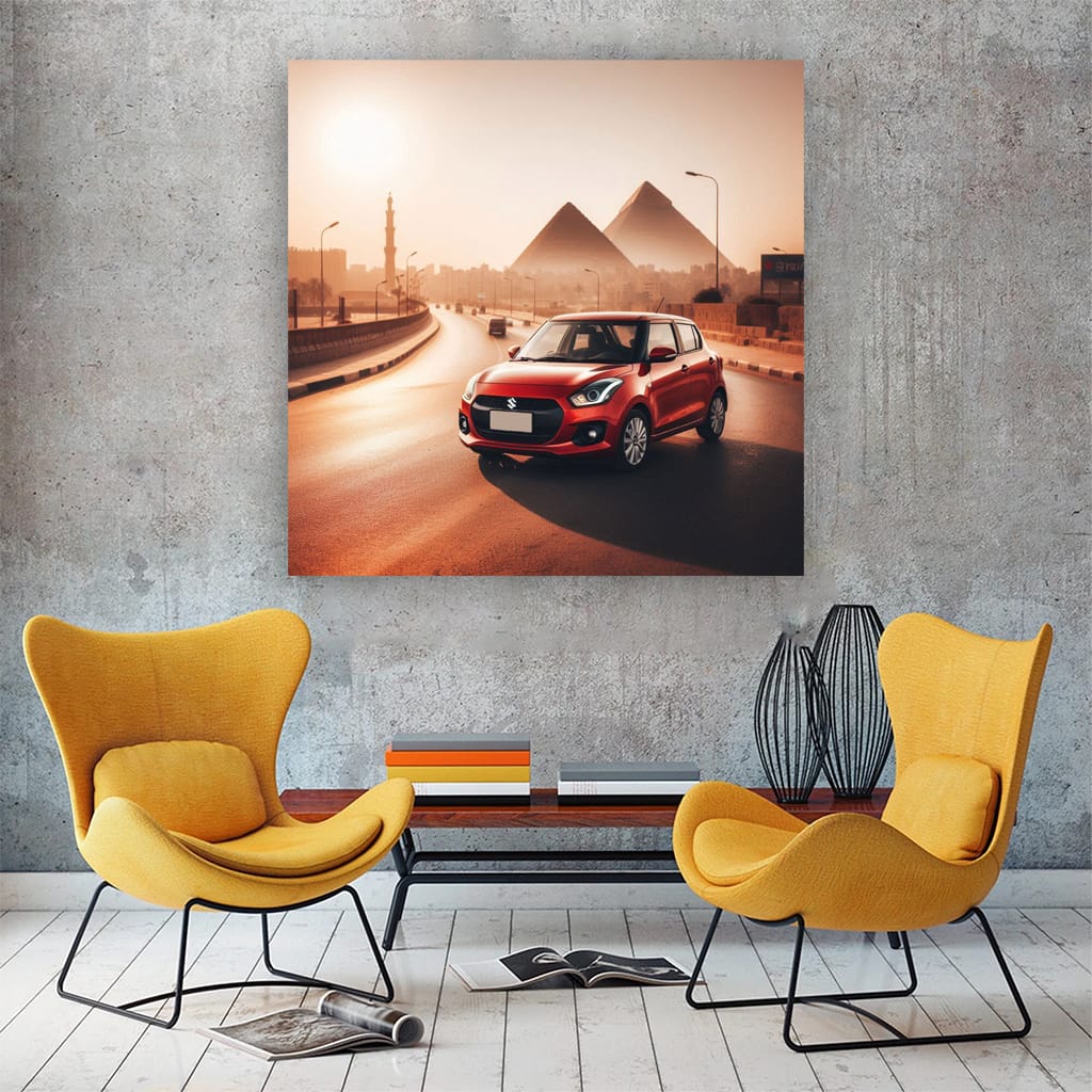 Suzuki Swift Egypt Wall Art