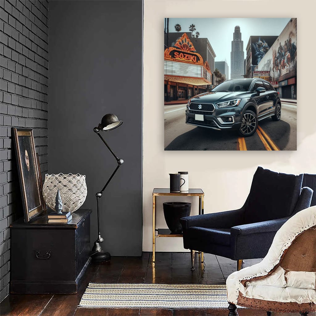 Suzuki Sx4 Scross Los Angeles Wall Art