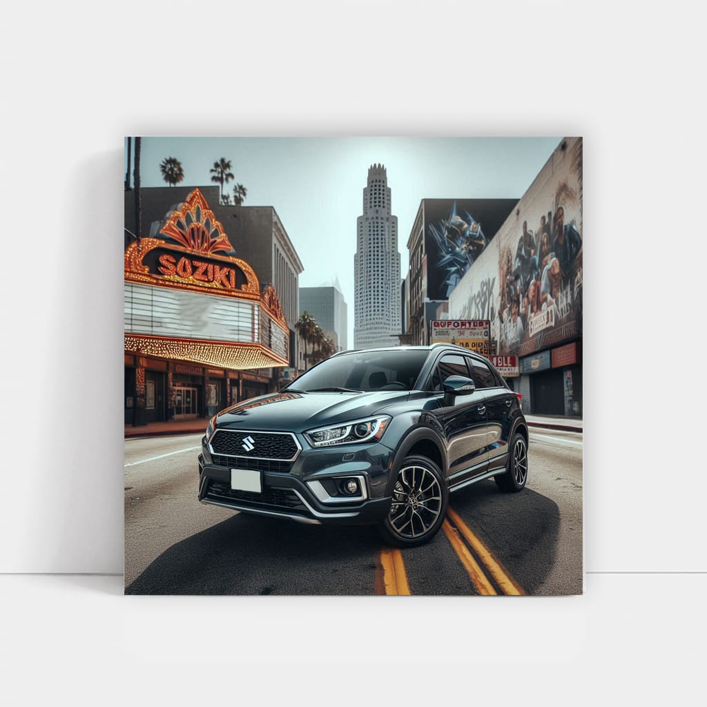 Suzuki Sx4 Scross Los Angeles Wall Art