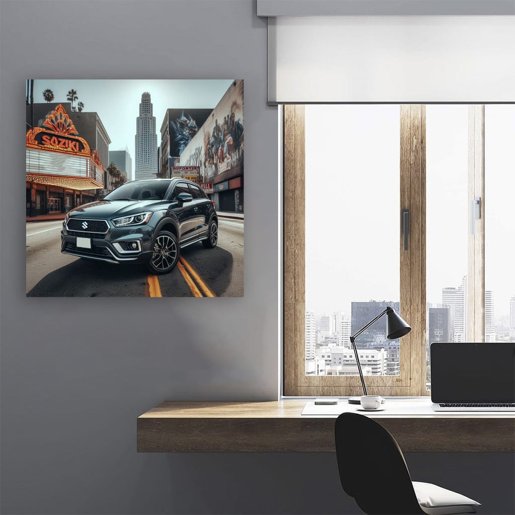 Suzuki Sx4 Scross Los Angeles Wall Art