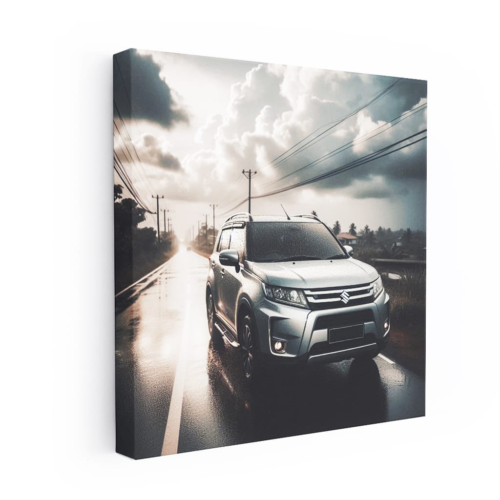 Suzuki Vitara Cloudy Weath Wall Art