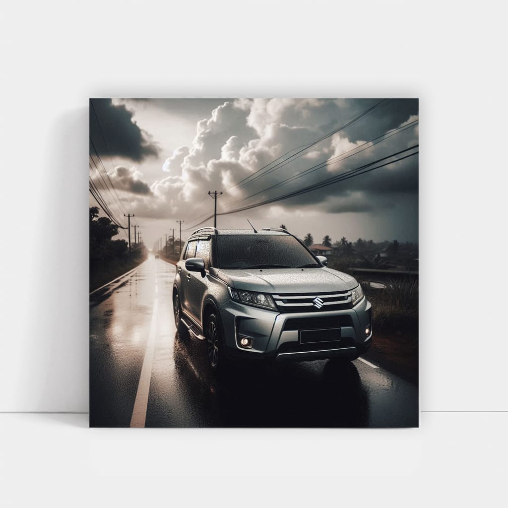 Suzuki Vitara Cloudy Weath Wall Art