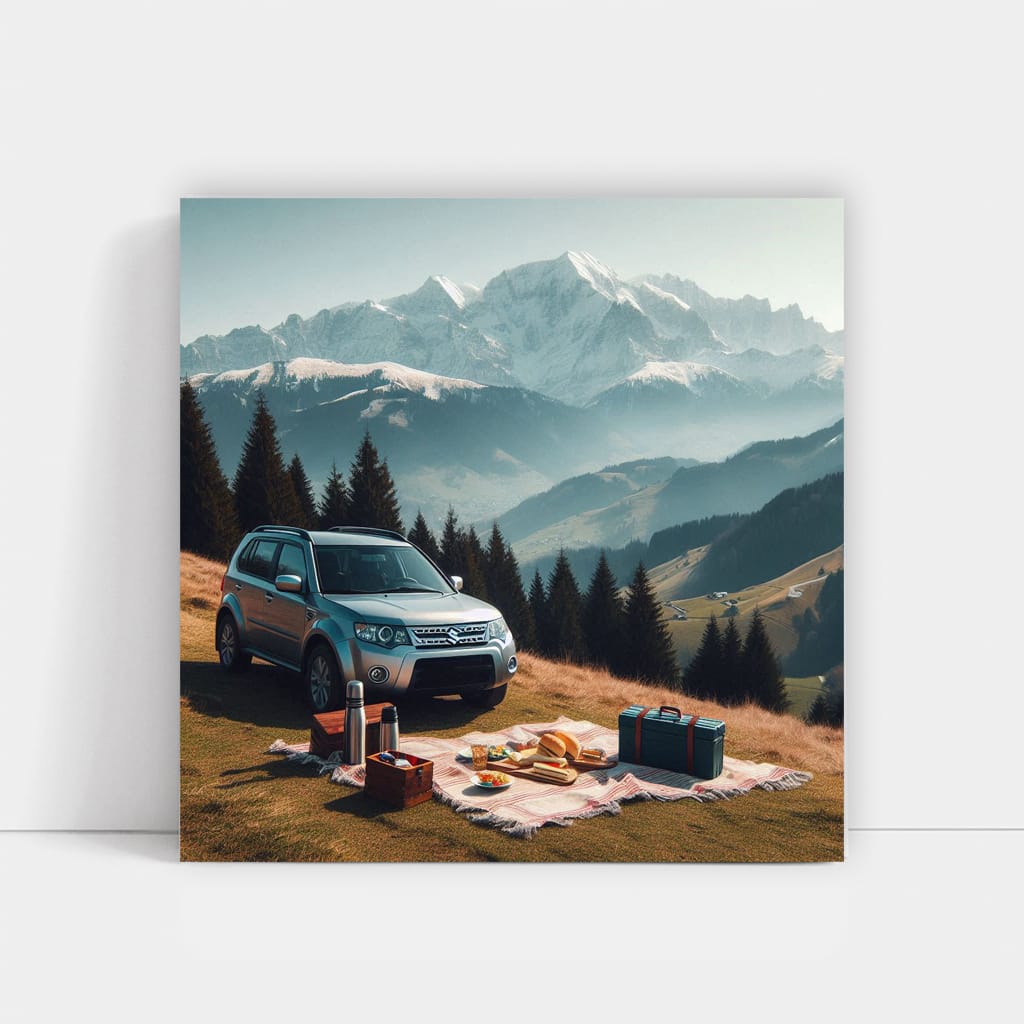 Suzuki Vitara Mounta Wall Art