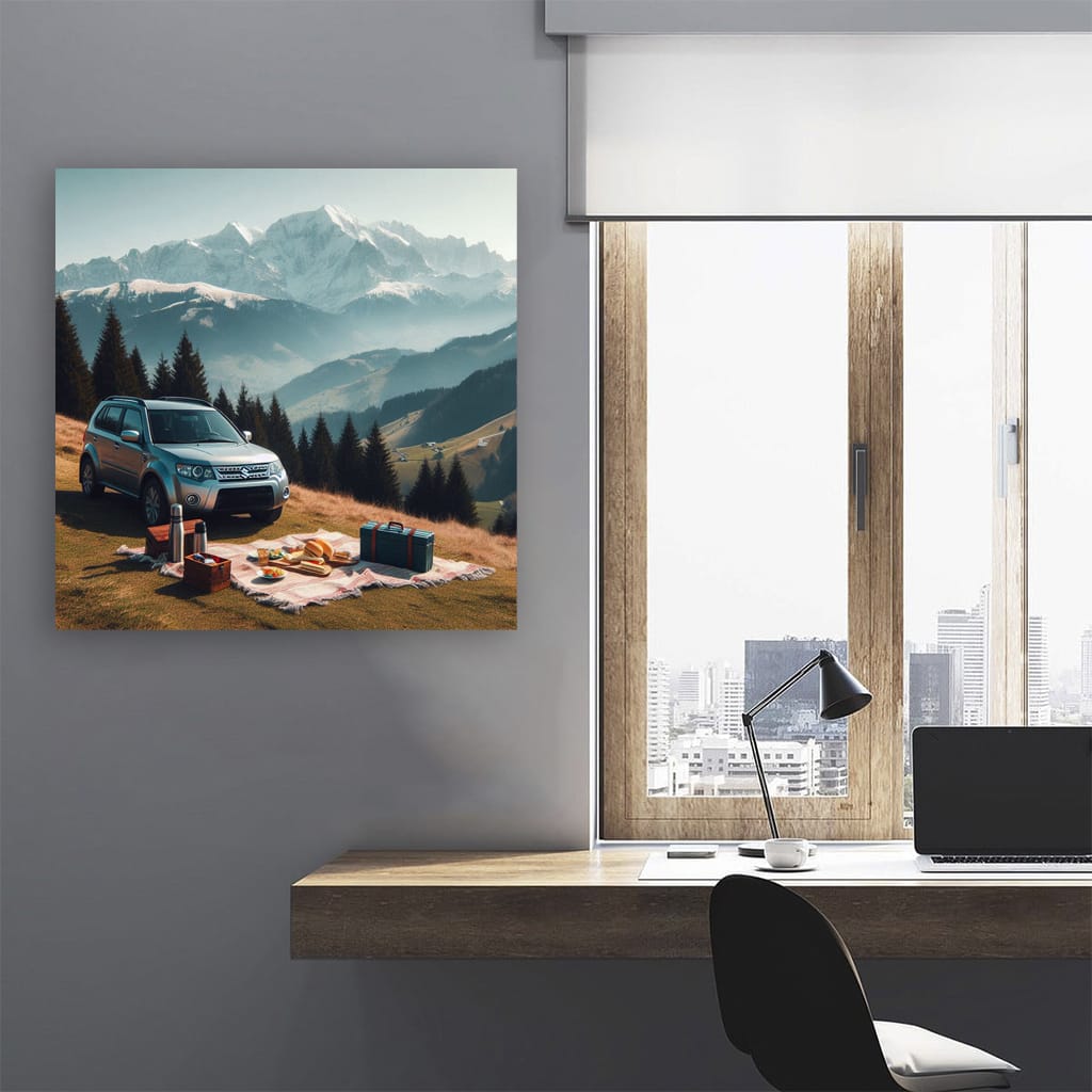 Suzuki Vitara Mounta Wall Art