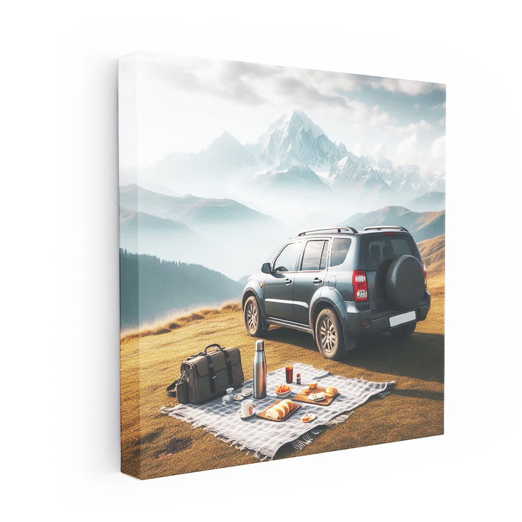 Suzuki Vitara Mountain Wall Art