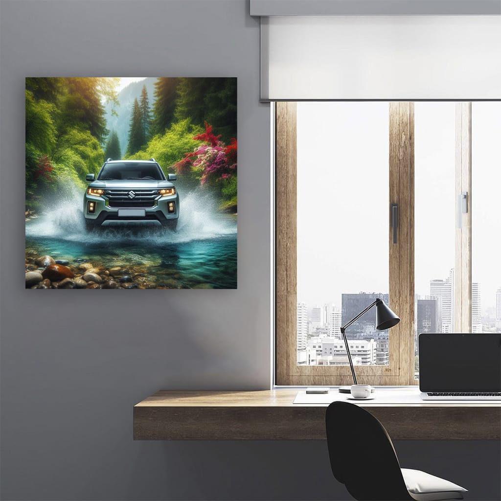 Suzuki XL7 in River - Versatile and Robust Adventure SUV