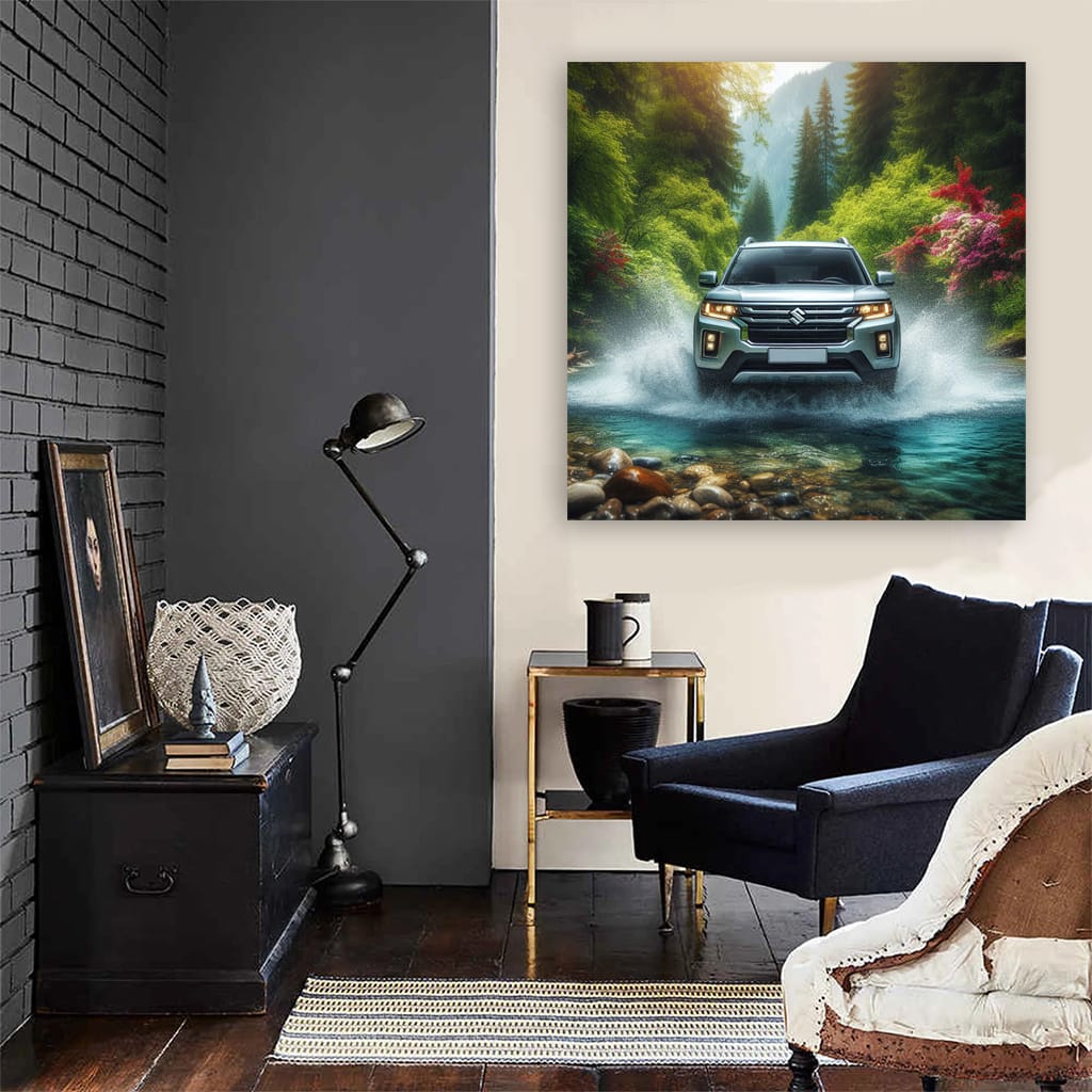 Suzuki XL7 in River - Versatile and Robust Adventure SUV