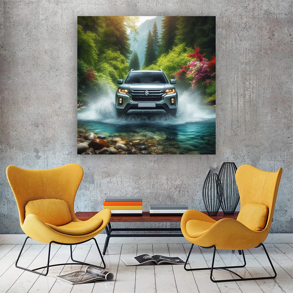 Suzuki XL7 in River - Versatile and Robust Adventure SUV