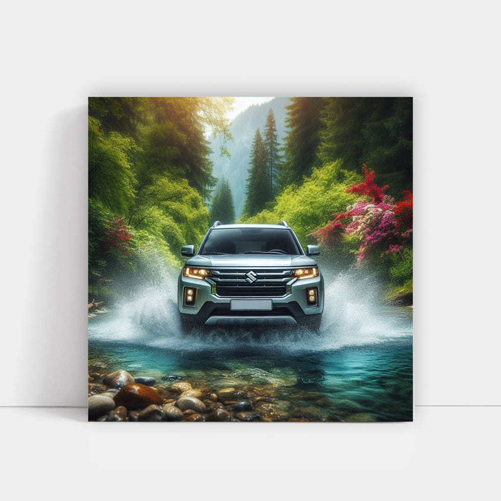 Suzuki XL7 in River - Versatile and Robust Adventure SUV