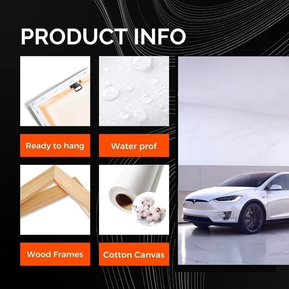 Tesla Model X Marble - Sleek Luxury and Innovation - EnjoyStore