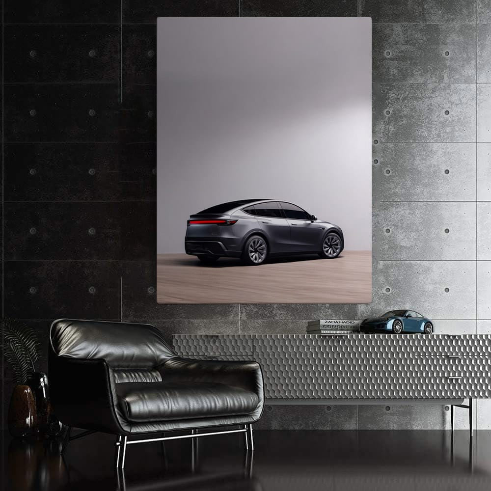 Tesla Model Y by Gray Wall - Innovation Meets Elegance - EnjoyStore