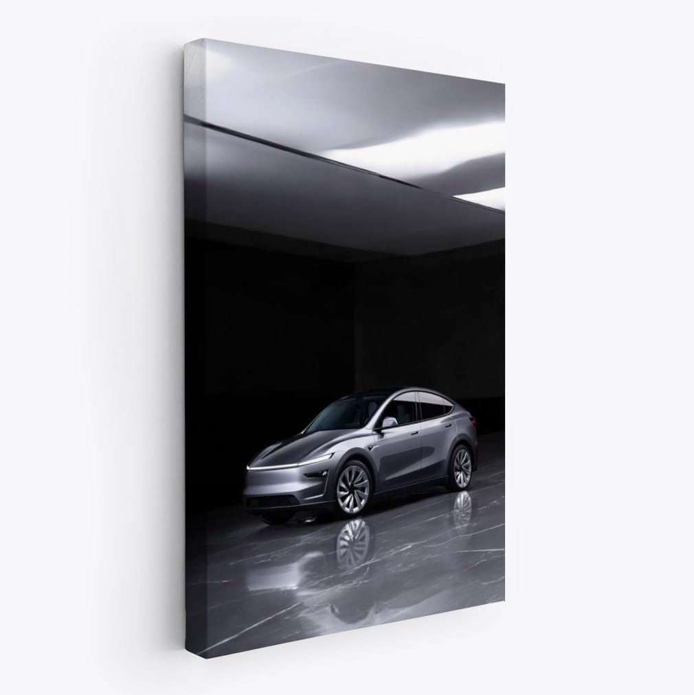 Tesla Model Y Marble Design - Sleek and Sophisticated - EnjoyStore