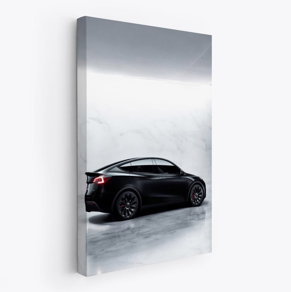 Tesla Model Y on Marble - Sleek and Modern Electric SUV - EnjoyStore